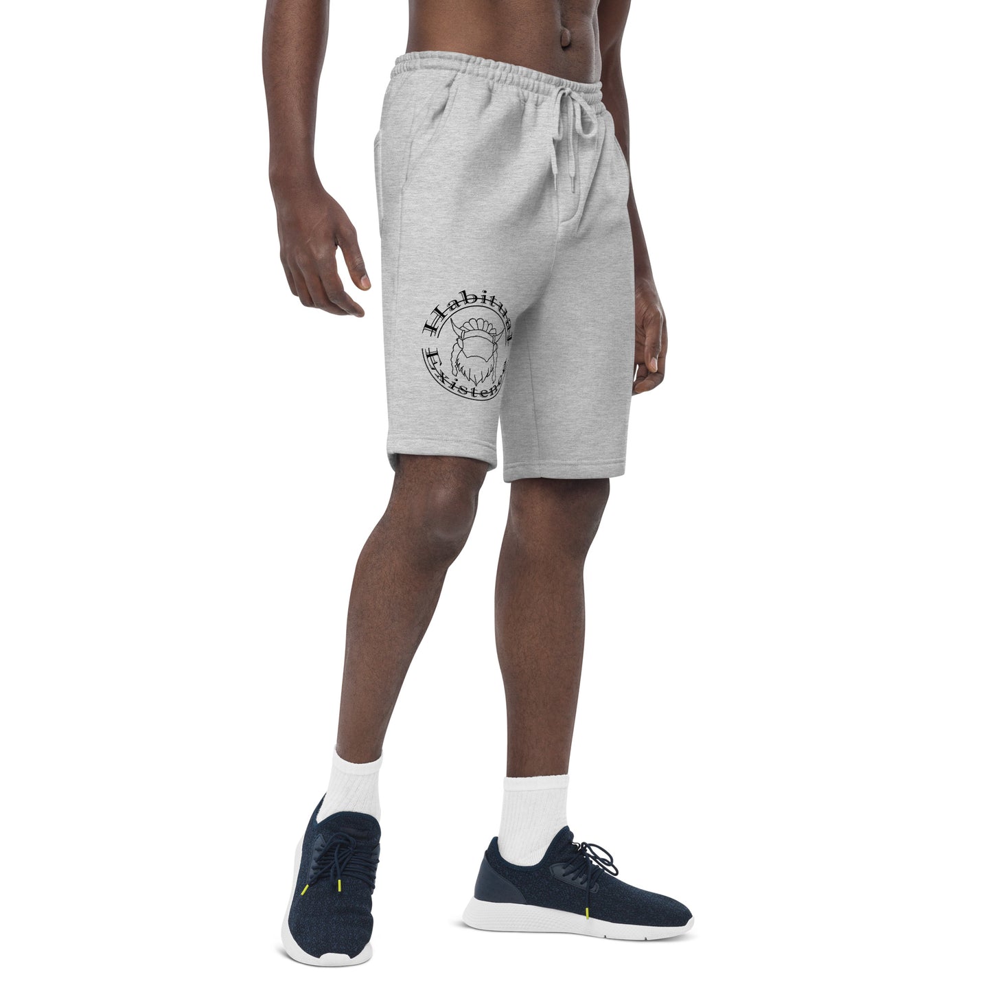 New logo Men's fleece shorts