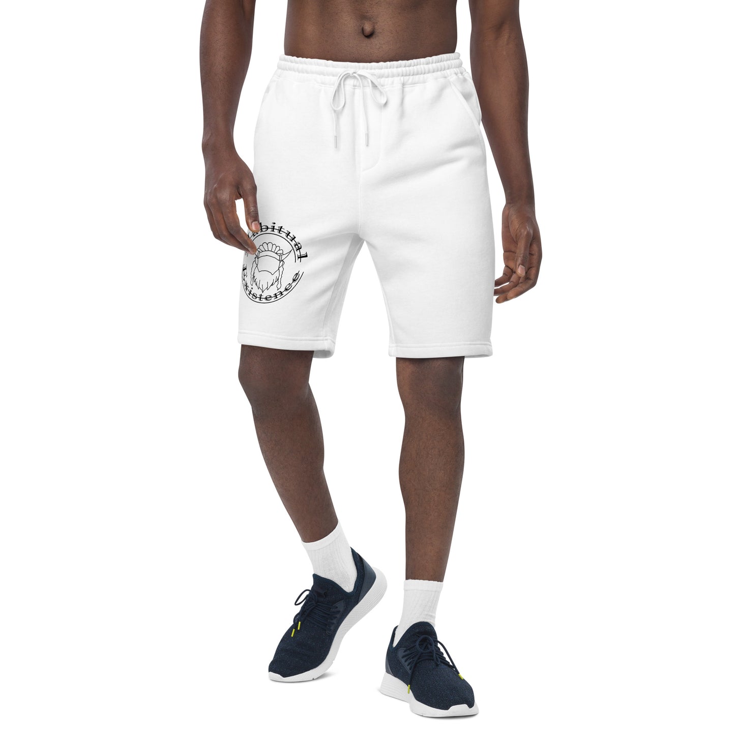 New logo Men's fleece shorts