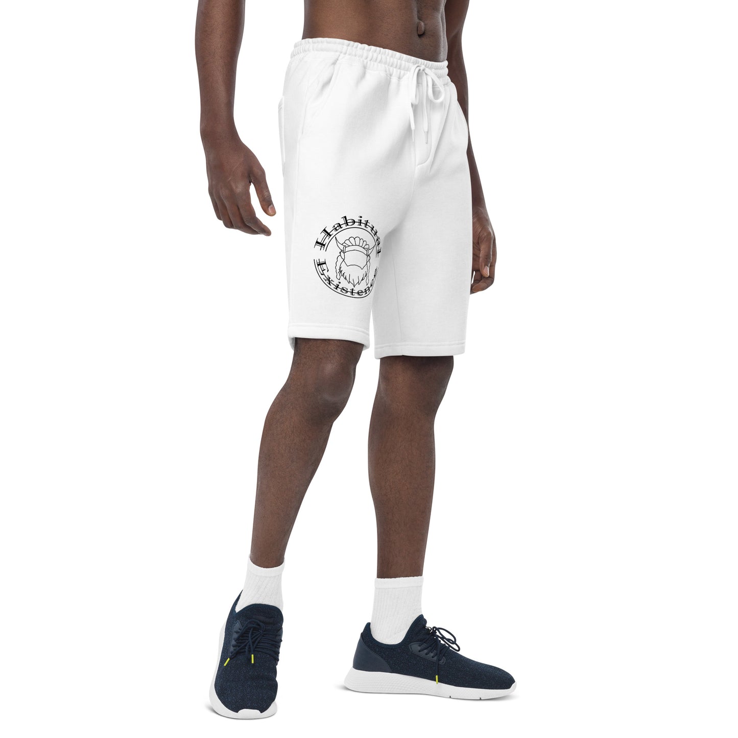 New logo Men's fleece shorts