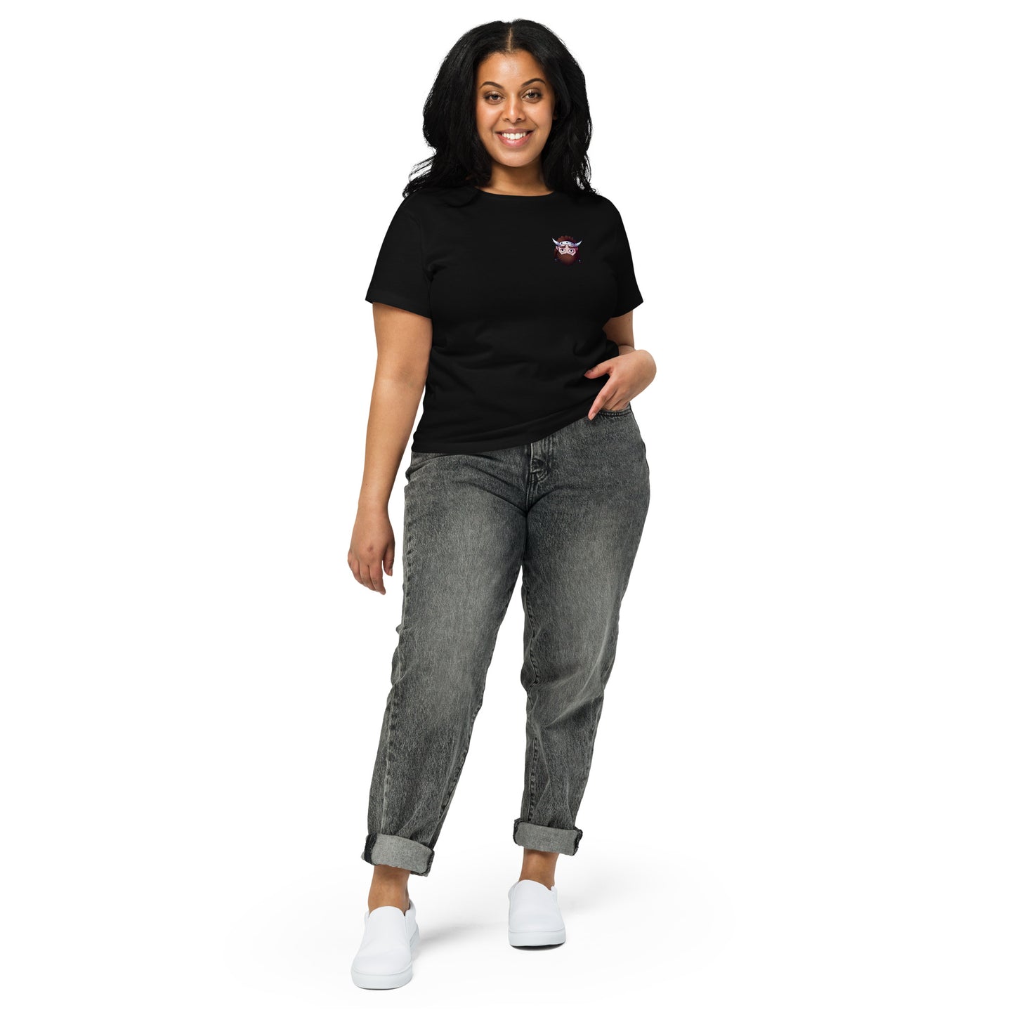 Always Stressed Women’s high-waisted t-shirt