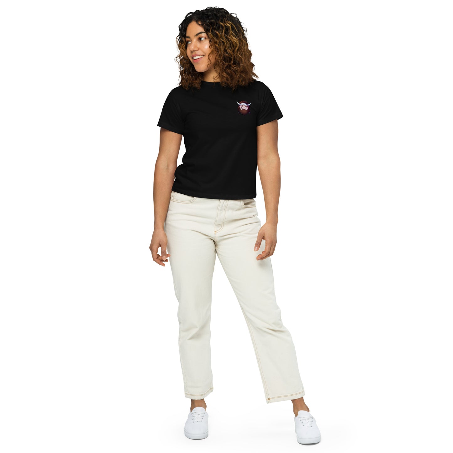 Always Stressed Women’s high-waisted t-shirt