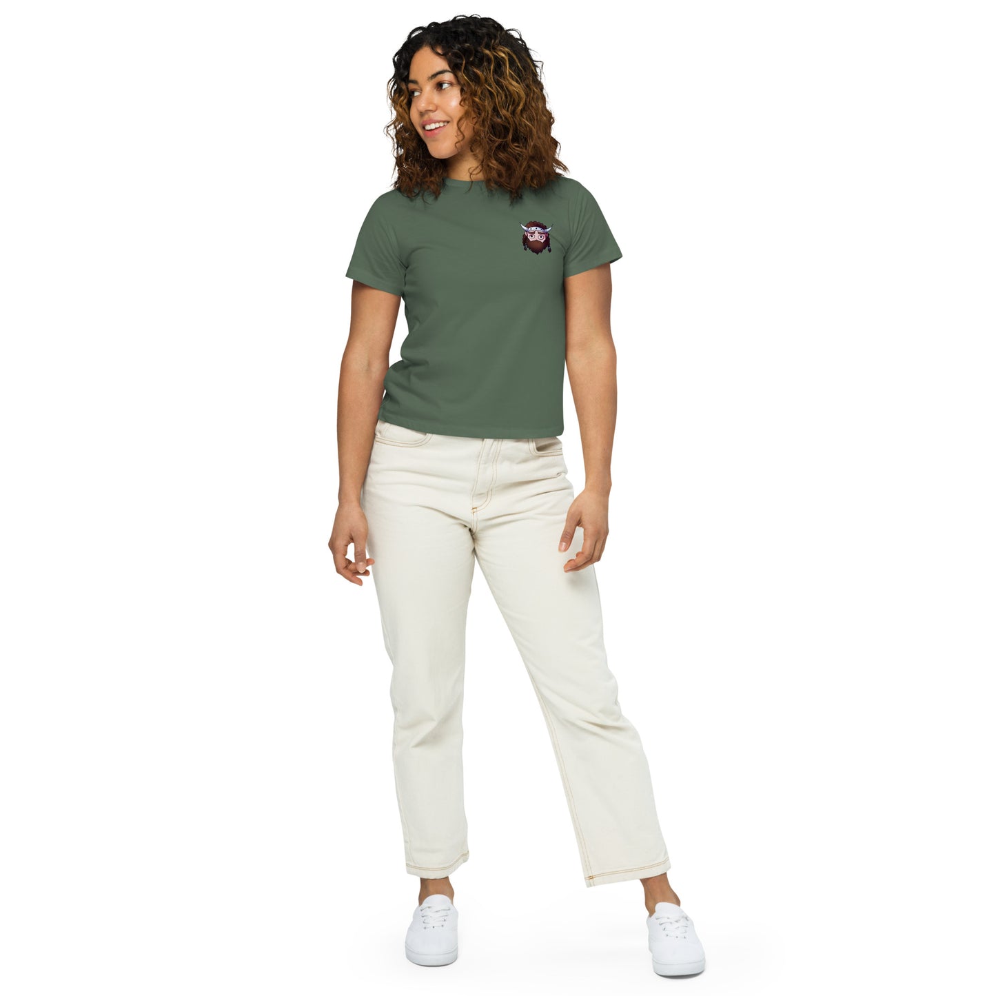 Always Stressed Women’s high-waisted t-shirt