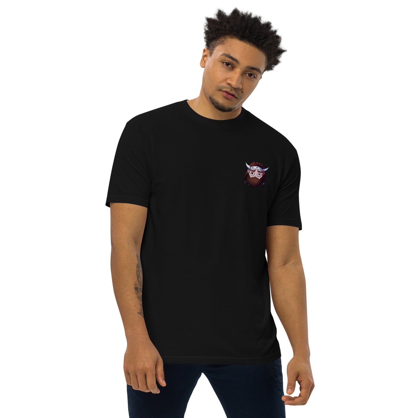 Always Stressed Men’s premium heavyweight tee