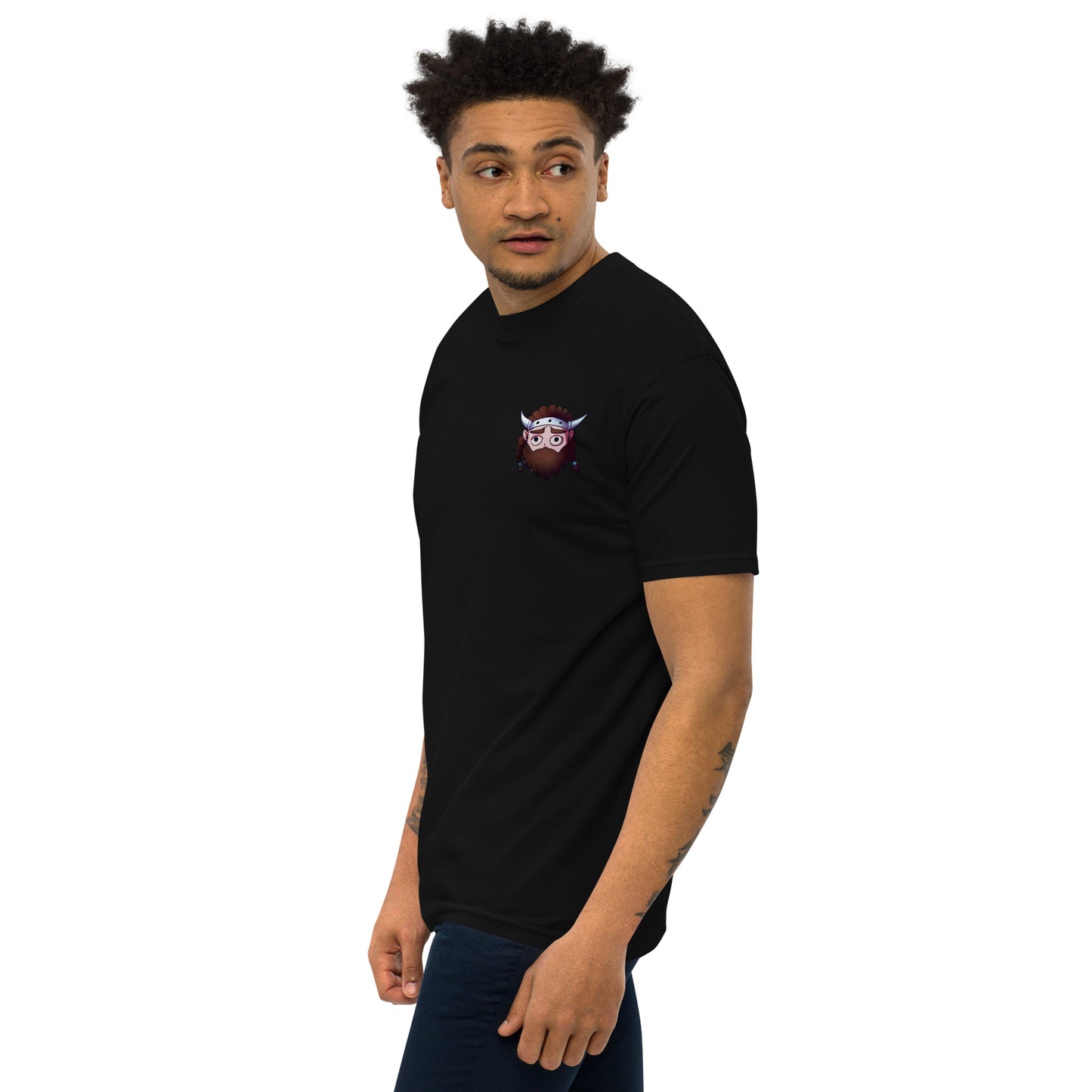 Always Stressed Men’s premium heavyweight tee