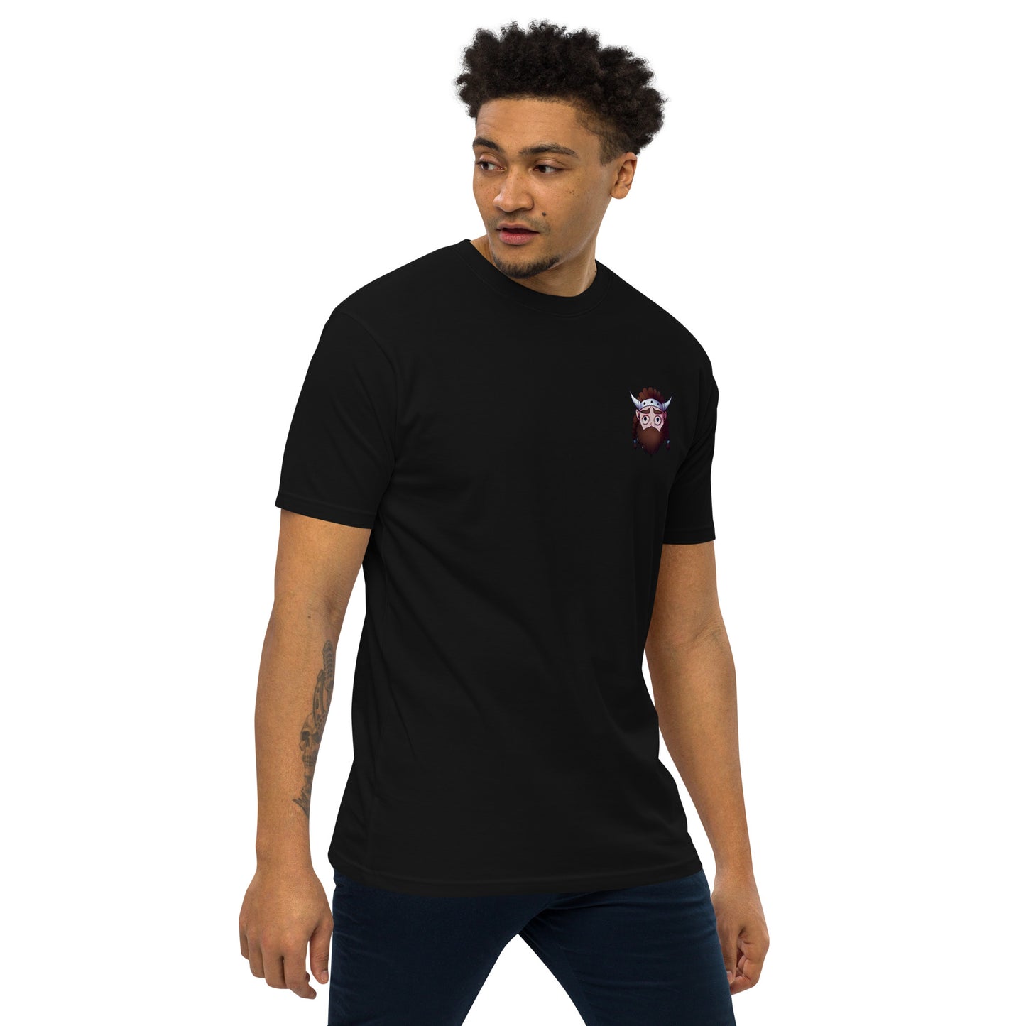 Always Stressed Men’s premium heavyweight tee