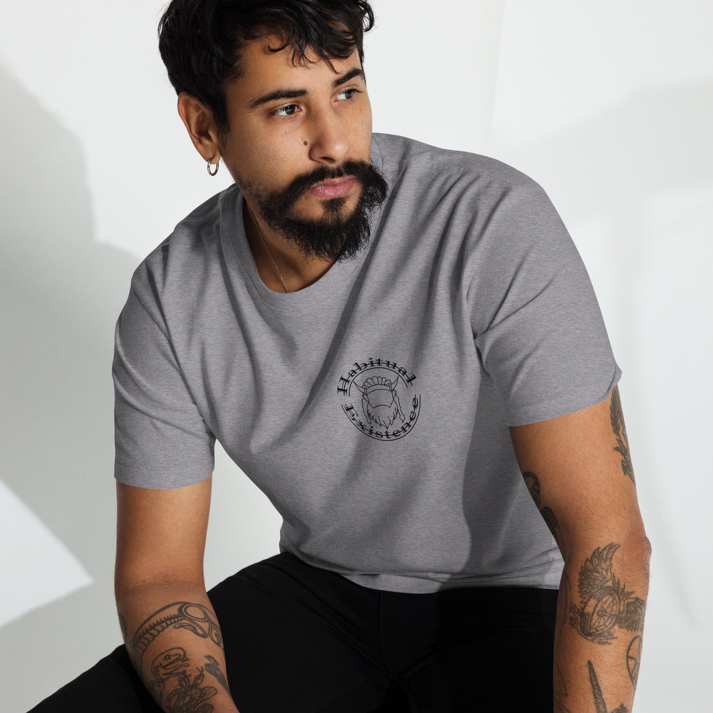 New Logo Men’s premium heavyweight tee