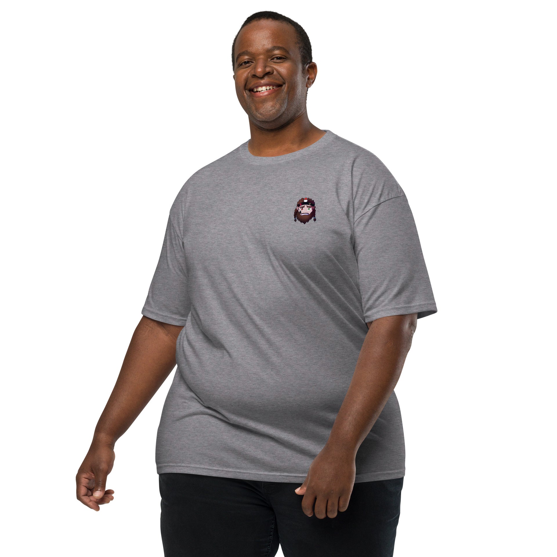 adviicd Habit Shirts for Men Casual Tee Adult Heavyweight Tee Male Casual T- Shirt 