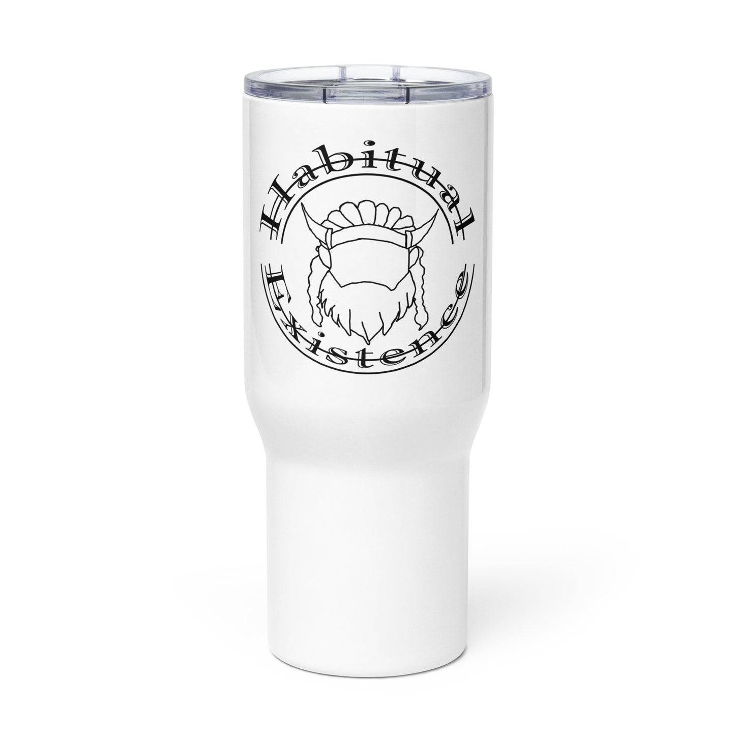 New Logo Travel mug with a handle